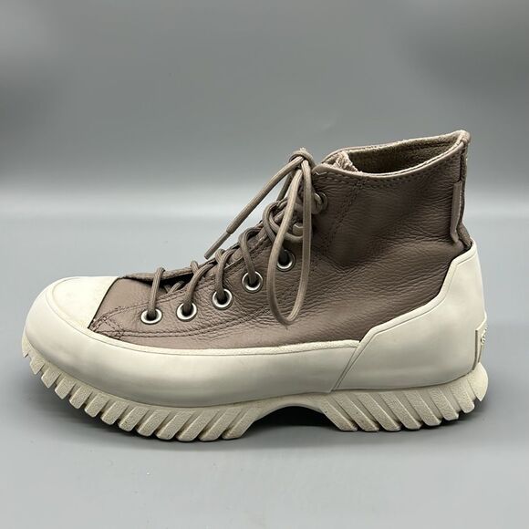 WOMEN'S SIZE 6 CHUCK TAYLOR ALL STAR LUGGED WINTER HIGH 'HUMMUS' - Picture 3 of 10